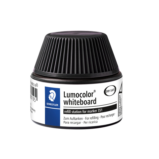 Filzstiftmine Staedtler Lumocolor Whiteboard schwarz | Stück von 20 Millilitern