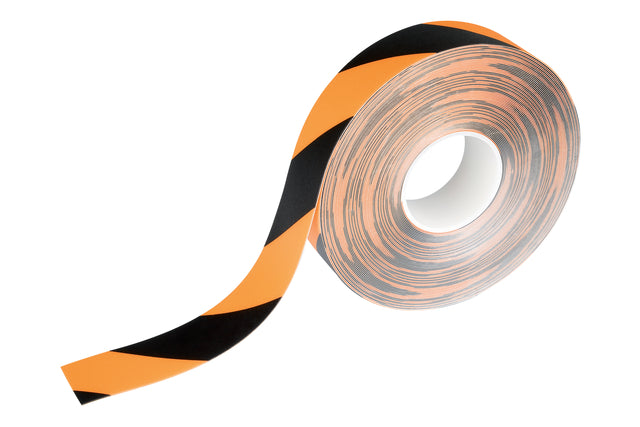 Bodenmarkierungsband Duraline 50mmx30m gelb schwarz | 1 Stück