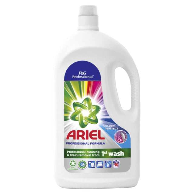 Waschmittel Ariel Prof Liquid, Farbe 4,05 l, 90 Messlöffel | Flasche mit 4 Litern