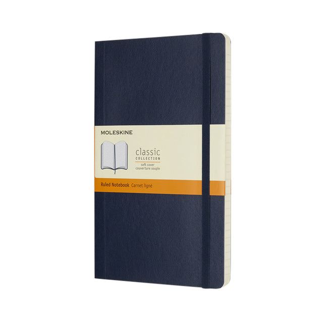 Notizbuch Moleskine groß 130x210 ln sc sapp bl | 1 Stück