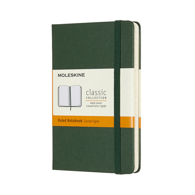 Notizbuch Moleskine Pocket 90x140 ln hc myrt gn | 1 Stück
