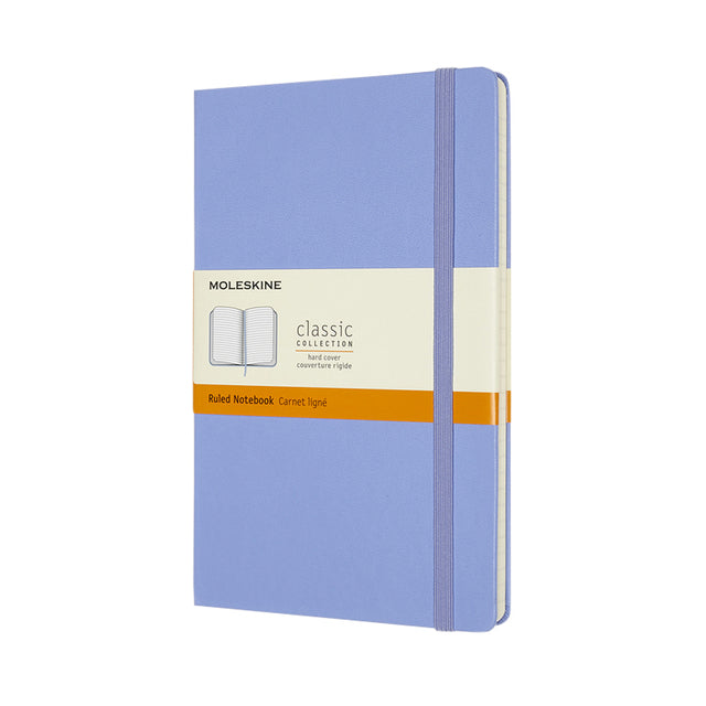 Notebook Moleskine Large 130x210mm Linie Harthordera Blau