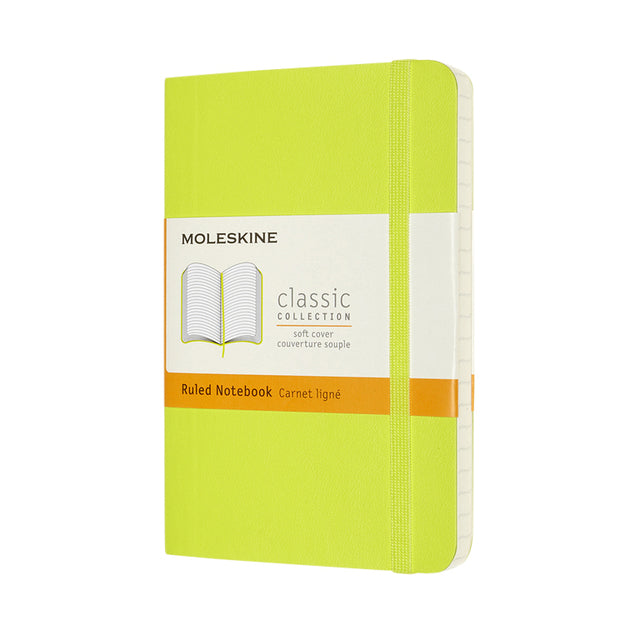 Notizbuch Moleskine Pocket 90x140 ln sc lem gn | 1 Stück