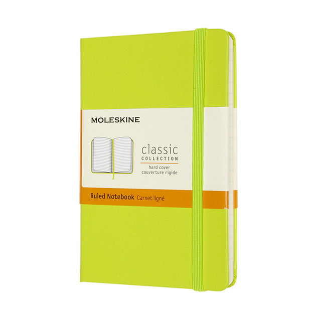 Notizbuch Moleskine Pocket 90x140 ln hc lem gn | 1 Stück