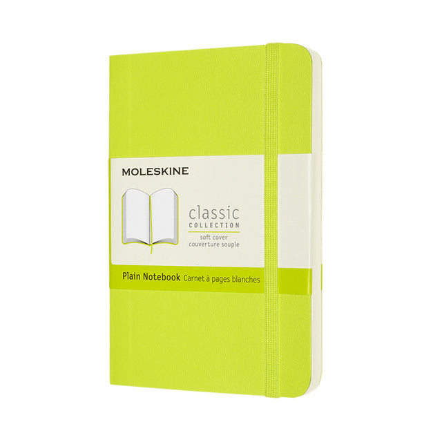 Notebook Moleskine Pocket 90x140mm Blanco Soft Cover Zitronengrün