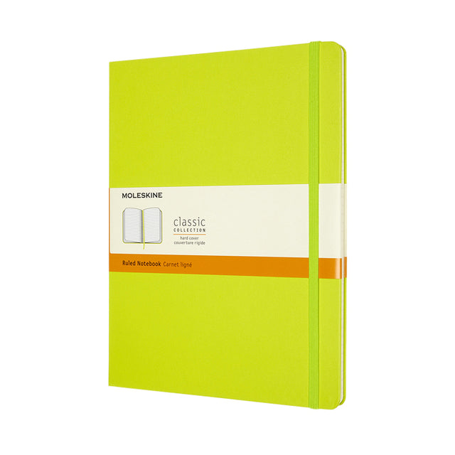 Notizbuch Moleskine XL 190x250 ln hc lem gn | 1 Stück