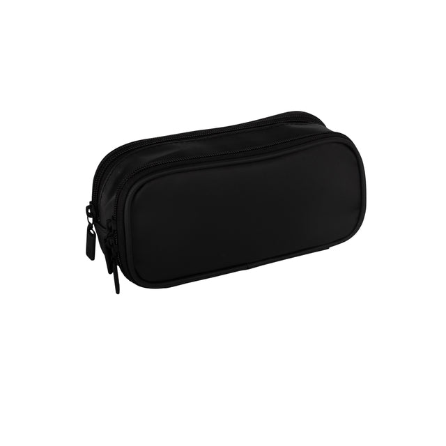 Federmäppchen quattro colori rhoek 2d 22x11x7 nero | 1 Stück
