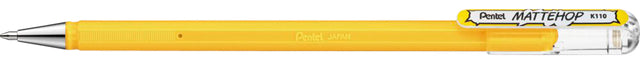 Gelshrijk Pentel Mattehop K110 Gelb 0,5 mm