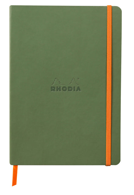 Notizbuch Rhodia A5 Zeile 80 Vel 90gr Saliegroen