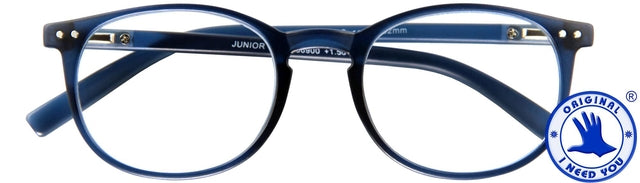 Lesebrille „I need you“ +3.00dpt junior blau | 1 Stück