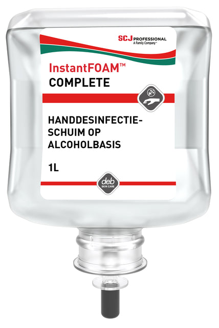 Händedesinfektion scj Instant-Schaum komplett 1l | Umkarton mit 6 Stück x 1 Liter