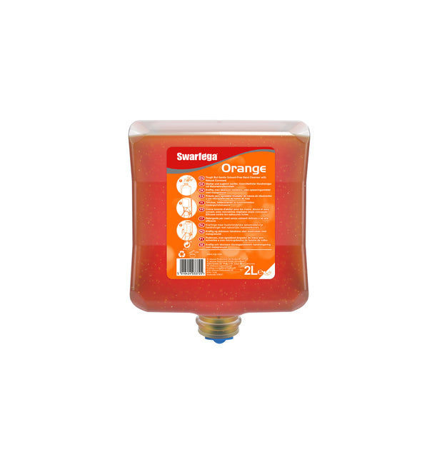 Handreiniger SCJ Swarfega Orange 2l | Umkarton mit 6 Stück x 2 Liter
