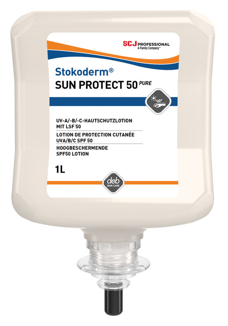 Zonnebrandlotion scj stokoderm spf 50 1l