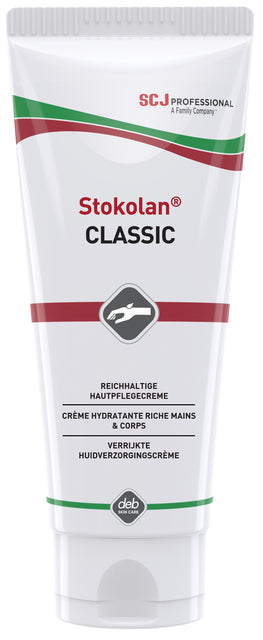 Handcreme SCJ Stokolan Classic 100ml | Umkarton: 12 Tuben x 100 Milliliter | 12 Stück