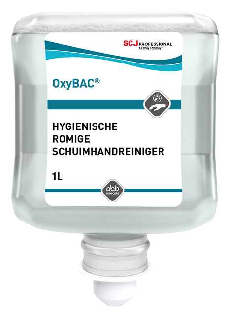 Handreiniger SCJ Oxy Bac antibakteriell 1l | Umkarton mit 6 Stück x 1 Liter
