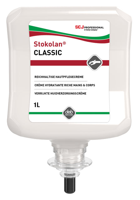 Handcreme SCJ Stokolan Classic 1l | Umkarton mit 6 Stück x 1 Liter