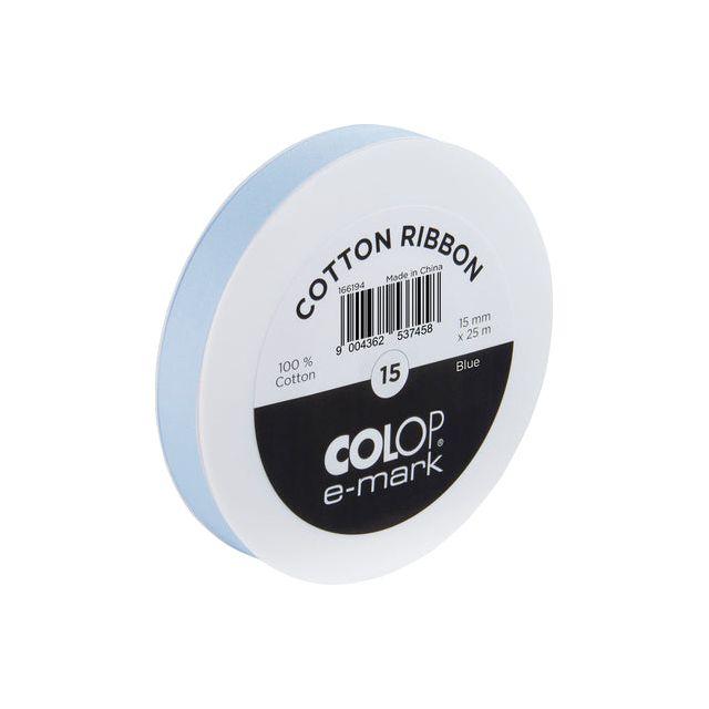 Colop - Lint Colop E -mark 15mmx25m blau