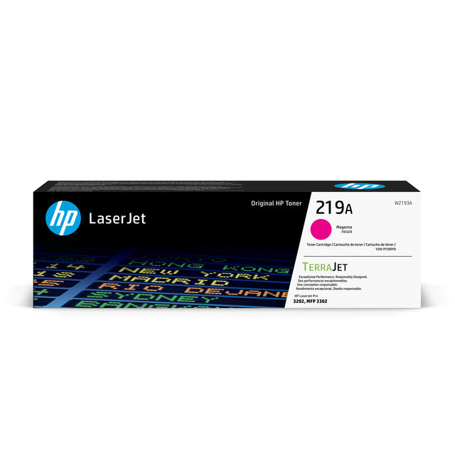 Tonercartridge hp w2193a 219a rood