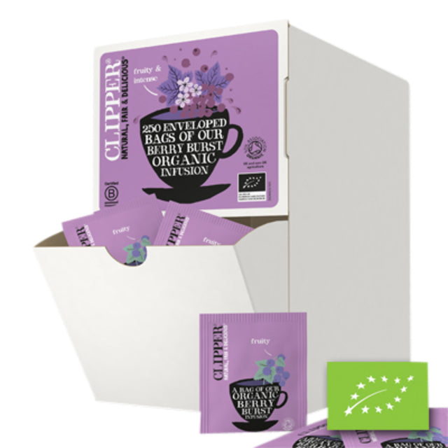 Clipper - Tea Infusion Berry Bio -Bio -250 -Taschen