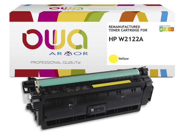 Tonerkartusche Owa HP W2122a Gelb | 1 Stück
