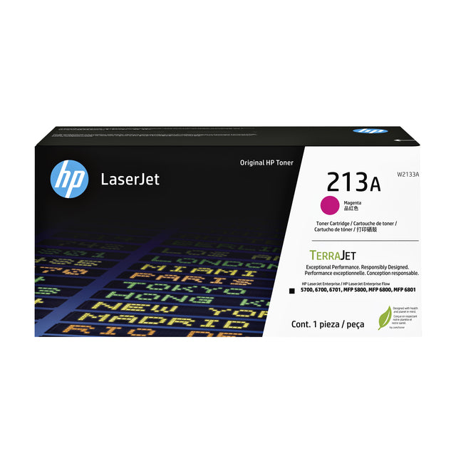 Tonerkartusche HP W2133a 213a rot | 1 Stück