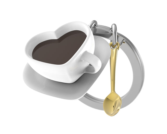 Schlüsselanhänger Metalmorphose Kaffeeliebhaber | 1 Stück