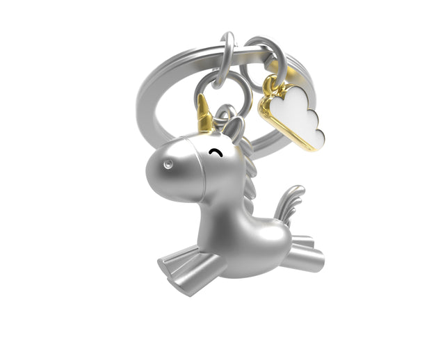 Schlüsselanhänger Metalmorphose Einhorn | 1 Stück