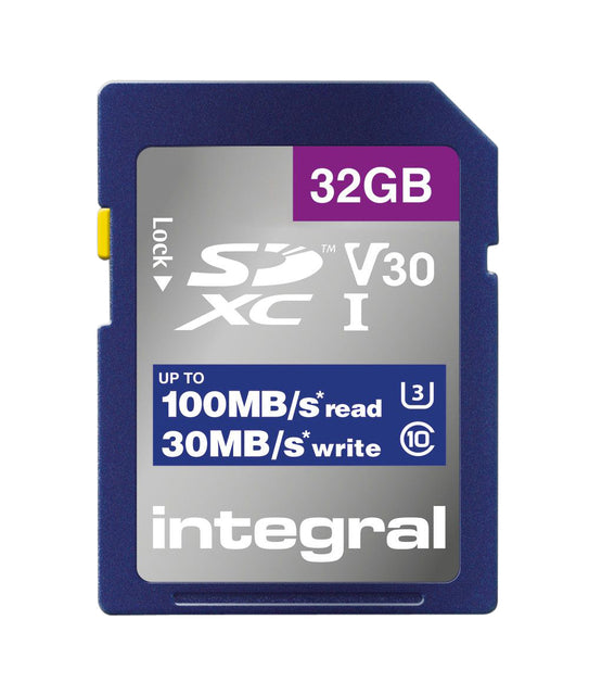 Speicherkarte integriert SDHC-XC 32GB High-Speed | 1 Stück