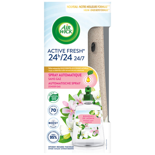Luchtverfrisser airwick af jasmine start kit 228ml