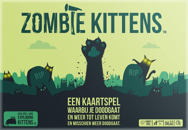 Kaartspel zombie kittens