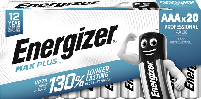 Energizer - Batterie Max Plus AAA Alkaline 20st