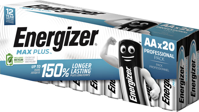 Energizer - Batterie Max Plus AA Alkaline 20st