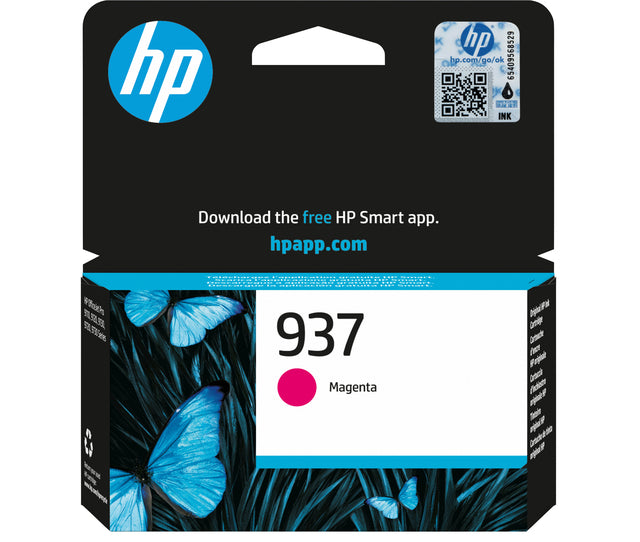 HP - Inkcartridge 4S6W3ne 937 Rot