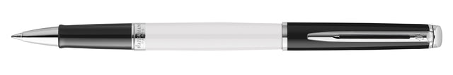 Waterman - Rollerpen Hemisp -Farbblock CT F SW -WT