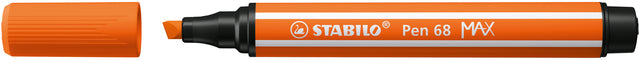 Filzstift Stabilo Pen 68/30 max blass zinnoberrot | Umkarton mit 5 Stück