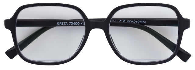 Lesebrille „I need you“ +2.00dpt greta black | 1 Stück
