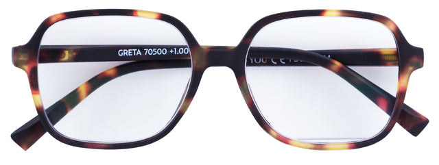 Lesebrille „Ich brauche dich“ +1,00 dpt Greta Turtle | 1 Stück