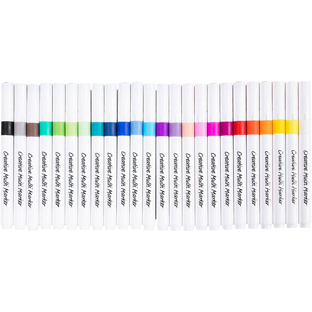 Creativ Company - Multistift 4mm Set 24 Farben | 6 Stücke