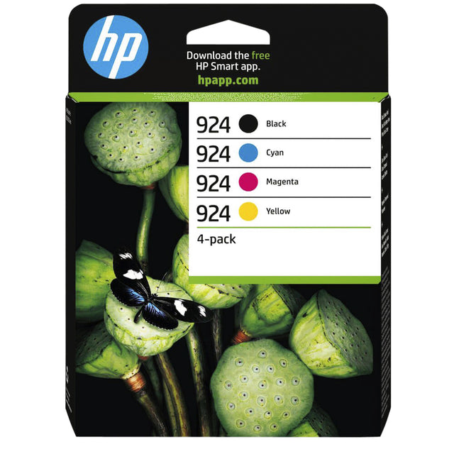 HP - Inkcartridge 6c3z1ne 924 Schwarz + 3 Farben