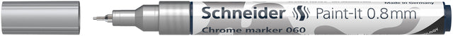Schneider -Filztip -Farbe -it 0,8 mm MTL Chrom