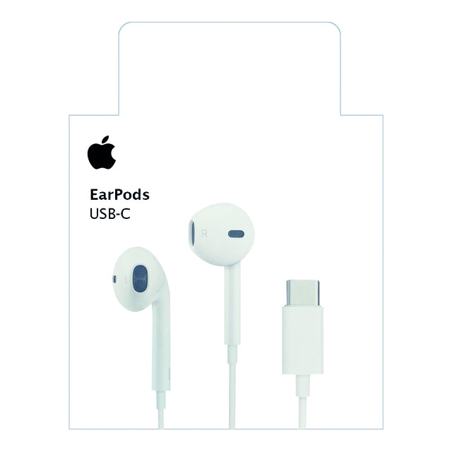 Apfel - Earpods USB -C -Anschluss weiß