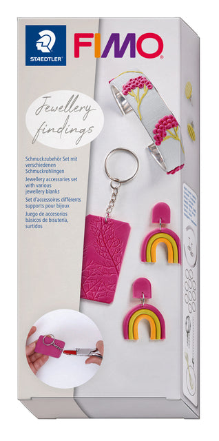 Sieraden accesoires fimo set 1 jewellery blanks