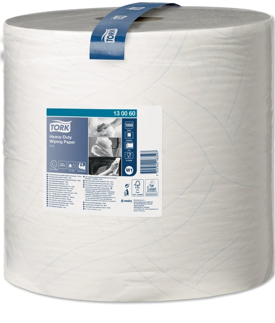 Poetspapier tork w1 heavy duty premium 2laags wit