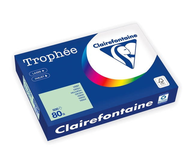 Clairefontaine - Papier A4 80 gr grün kopieren