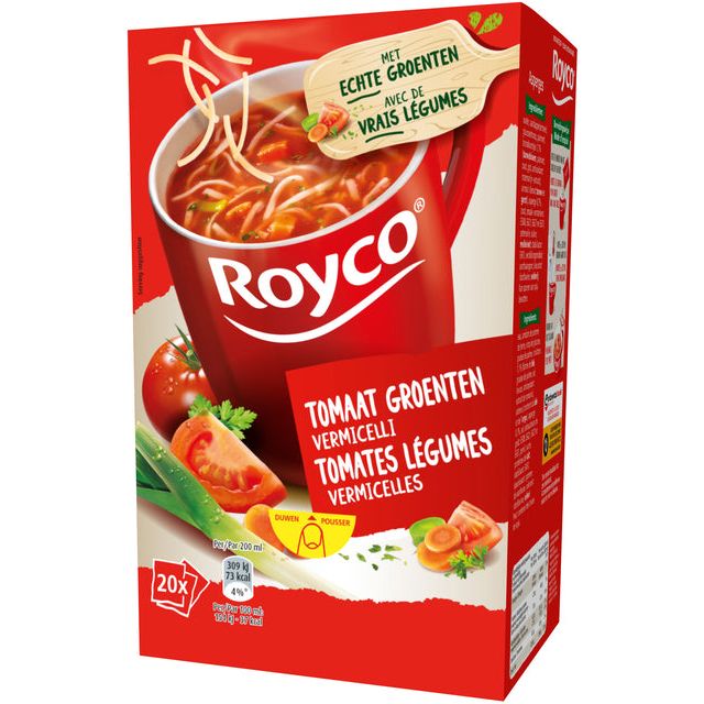Royco - Suppe Tomatengemüse 20 Taschen