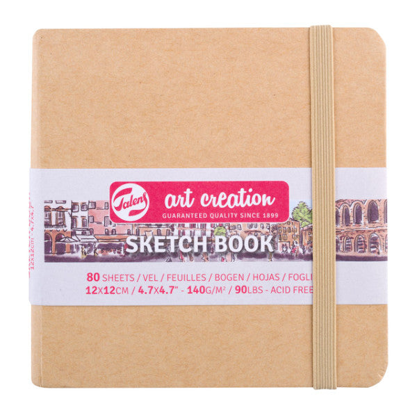 Talens Art Creation - Sketchbook Art Creation 80 White Sheets 140gr 120x120mm Kraft