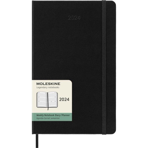 Agenda 2024 msk plan woche 7d/2p l 130x210 hc zw | 1 Stück