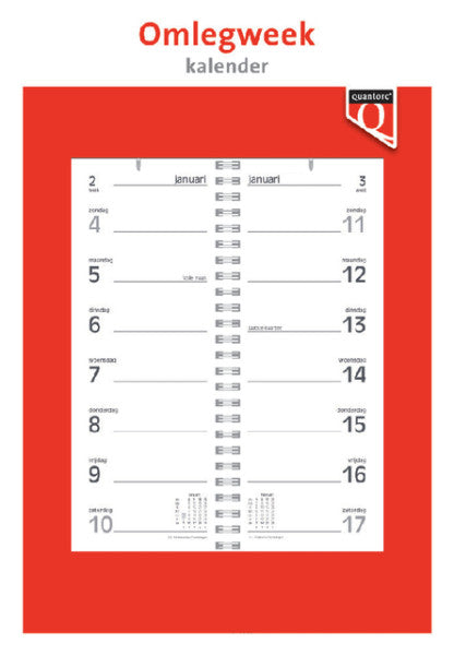 Quantore - Wapter Kalender 2025