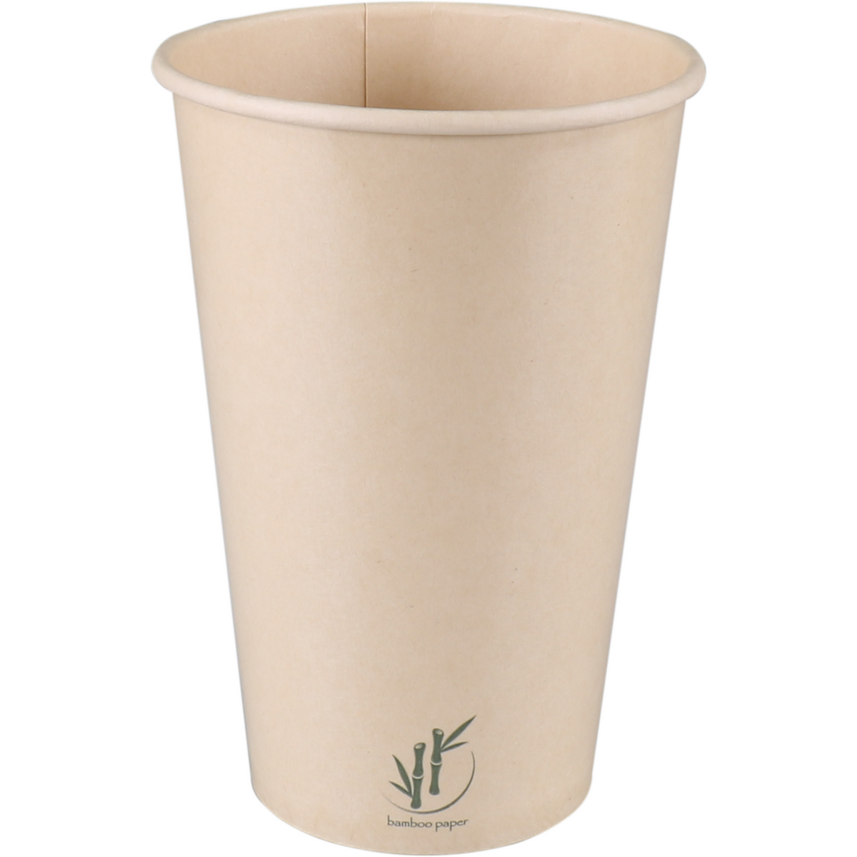 DEPA - | Milchshake -Tasse | Karton + PE | 400 ml | 16oz | 128 mm | Hellbraun | Ärmel mit 50 Teilen