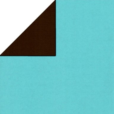 Klika - Geschenkpapier - Geschenkpapier - Aqua | Kaffee 70 cm
